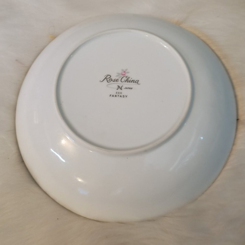 Vtg Rose China Fantasy Bowl Fine China Made Japan - Picture 2 of 5